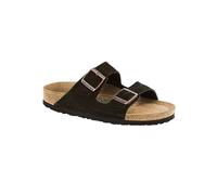 Birkenstock Leder-Pantoletten "Arizona" in Braun - Größe 35 | Damen Pantoletten
