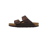 Birkenstock Unisex Arizona Oiled Leather Narrow Habana 36