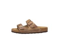 Birkenstock »ARIZONA OILED« Pantolette aus gefettetem Leder, braun