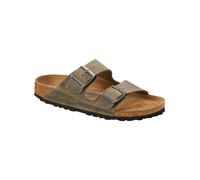41 Birkenstock Pantolette Arizona Fl Wb Faded Khaki Narr Grün Herren