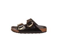 Birkenstock Arizona Big Buckle aus natürlichem schwarzem Lackleder Frau 38 38