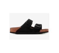 Birkenstock Leder-Pantoletten "Arizona" in Schwarz - Größe 40 | Damen Pantoletten