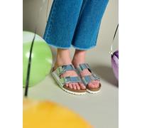 BIRKENSTOCK Arizona Damen Sandale Grau Schuhe, Größe:37