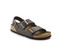 Birkenstock Leder-Sandalen "Milano" in Braun - Weite S - Größe 43 | Damen Sandalen