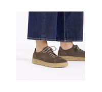 Birkenstock Leder-Sneakers "Bend Low Decon" in Braun - Größe 37 | Damen Sneakers