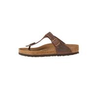 Birkenstock Zehentrenner Gizeh geöltes Nubukleder Normal Habana Größe 41