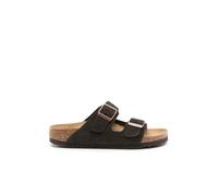 Birkenstock Loafer - Arizona Two-Strap Suede Sandals - Gr. 45 (EU) - in Braun - für Damen