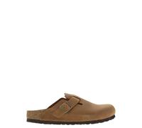 Birkenstock Loafer - Boston - Oiled Leather Sabot - Gr. 40 (EU) - in Braun - für Damen