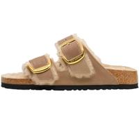 Birkenstock Loafer - Ciabatta Arizona Big Buckle Shearl Oiled Leather T - Gr. 36 (EU) - in Bunt - für Damen