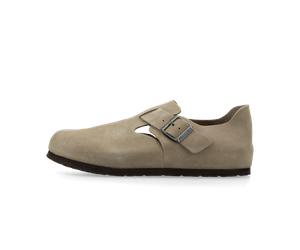 Birkenstock London Suede Leather "Taupe" - 46