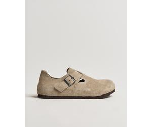 BIRKENSTOCK London Suede Leather Taupe Beige 45