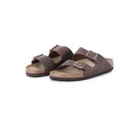 Birkenstock Low-Top Sneaker - Sandale Arizona aus geöltem Leder - Gr. 42 (EU) - in Braun - für Damen