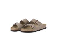 Birkenstock Low-Top Sneaker - Sandale Arizona Natural Leather - Gr. 42 (EU) - in Beige - für Damen