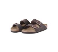Birkenstock Low-Top Sneaker - Sandale Arizona Oiled Leather - Gr. 41 (EU) - in Braun - für Damen