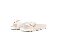 Birkenstock Low-Top Sneaker - Sandale Madrid Big Buckle - Gr. 38 (EU) - in Weiß - für Damen