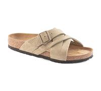 BIRKENSTOCK Lugano Desert Buck Faded Khaki, Nubuck Leather Verde 45