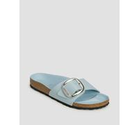 Birkenstock Madrid Bb Lena Hs Narrow Pantoletten Für Damen 1030364-baby-blue-high-shine Blau 37