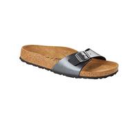 Birkenstock Madrid BF, Herren-Sandalen, Schwarz metallisch, 38 EU