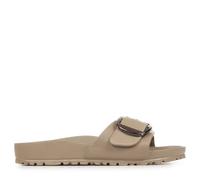 Birkenstock Sandalette mit Dornschließe Modell 'MADRID' in Taupe, Größe 40