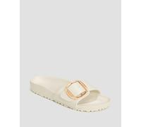 Birkenstock Madrid Big Buckle Eva Ultraleichte Pantoletten Für Damen 1029633-1631 Weiß 41