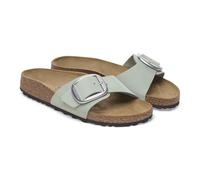 Birkenstock Madrid Big Buckle Nubuk Leather Pure Sage Schmale Weite Gr. EU 37