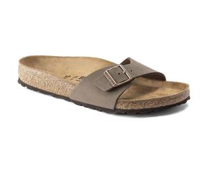 Birkenstock Madrid Birkibuc Unisex mocca (200) Schmal 41