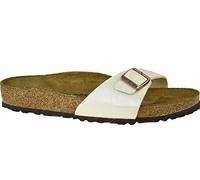 Birkenstock Madrid Birko Flor Graceful Pearl White, 40 EU