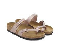 Birkenstock Mayari Birko-Flor Sandalen Schmale Weite rosa braun - 39