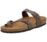 Birkenstock Mayari Birko Flor, Damen Pantoffel, Braun - Honigbraun - Größe: 46 EU