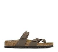 Birkenstock Mayari Birko Flor, Damen Pantoffel, Braun - Mocca braun - Größe: 35 EU