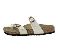 Birkenstock Mayari Birko-Flor Graceful Pearl White Schmale Weite Gr. 36