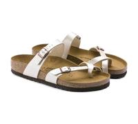 Birkenstock Mayari Birko-Flor Graceful Pearl White Schmale Weite Gr. 40