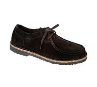 Birkenstock Mens Pasadena III Shoes Black Suede 45 R EU Men's 12-12.5 US