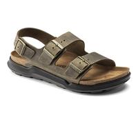 Birkenstock Milano CT Natural Leather, Oiled faded khaki (300) Normal 39