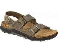 Birkenstock Milano CT Oiled Leather faded khaki - Größe 46