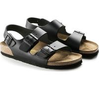 Birkenstock Milano Natural Leather Narrow Black 36