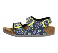 BIRKENSTOCK Milano Robots Blue, Birko Flor Blu 34