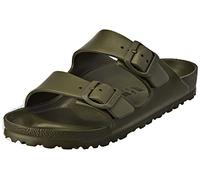 Birkenstock Pantoletten "Arizona" in Grün - Weite N - Größe 39 | Damen Pantoletten