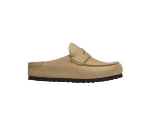 Birkenstock - Mokassins aus geöltem Leder - Unisex - Naples Wrapped LEOI Regular - Naples Wrapped LEOI Regular Tabacco Brown für Braun 44