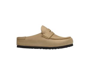Birkenstock - Mokassins aus geöltem Leder - Unisex - Naples Wrapped LEOI Regular - Naples Wrapped LEOI Regular Tabacco Brown für Braun 43