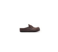 Birkenstock Naples Wrapped Oiled Leather (Regular Fit) Braun 37