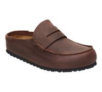 Birkenstock Naples Wrapped Oiled Leather Schuhe (Größe 42, braun)