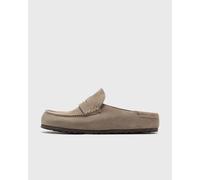 Birkenstock Naples Wrapped Suede Leather (Regular Fit) Grau 37