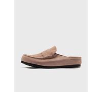 Birkenstock Naples Wrapped Suede Leather men Sandals & Slides pink in Größe:40
