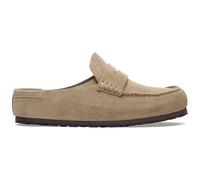 Birkenstock Loafer aus echtem Leder Modell 'Naples' in Taupe, Größe 42