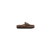Birkenstock Naples Wrapped Suede Leather (Regular Fit) Braun 37