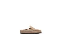 Birkenstock Naples Wrapped Suede Leather Grau 47