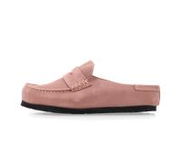 Birkenstock Naples Wrapped Suede Leather (Regular Fit) Pink / Rosa 37