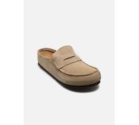 Birkenstock - Naples Wrapped Suede - Regular - Beige - Größe 42