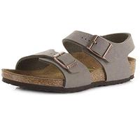 Birkenstock New York BF-Nubuk Clogs, Unisex, Kinder, braun, 37 EU